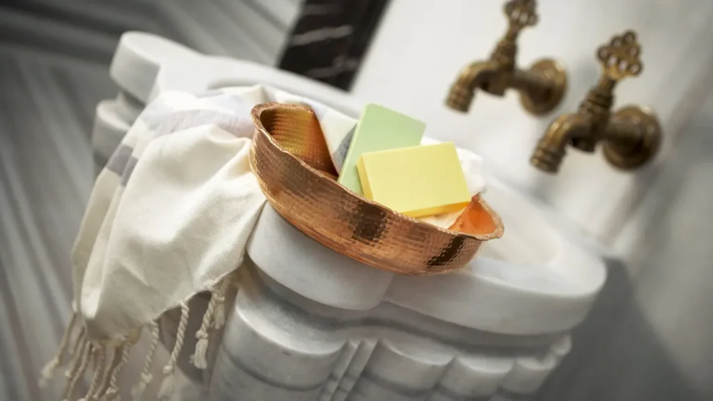 Traditional Turkish hamam experience in Istanbul with kese and foam massage