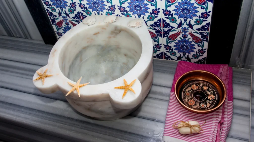 Traditional Beyazit Hamam experience – Relax in a steam-filled marble hammam with deep cleansing and foam massage.