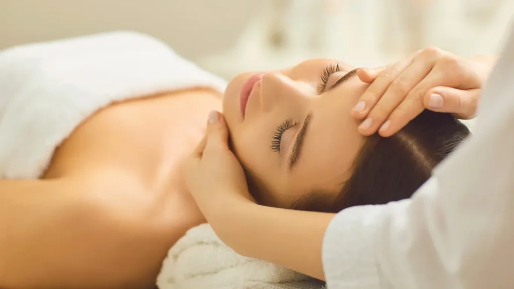 Essential oils used for aromatherapy massage at a top Istanbul spa